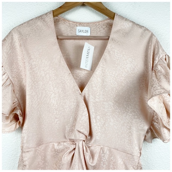 NWT Saylor Brookey Mini Dress in Blush Size‎ Small - Picture 6 of 9